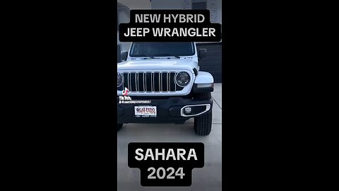 HYBRID JEEP WRANGLER SAHARA 2024