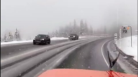 Snow In British Colombia