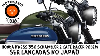 Honda H`Ness 350 SCRAMBLER e Café Racer podem ser lançadas no Japão