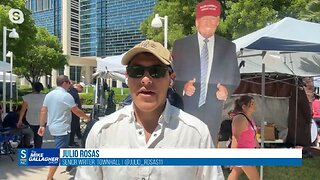 Julio Rosas joins Mike to report on the latest on the ground ahead of Trump’s arraignment in Miami