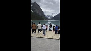 Extremely Busy at Lake Louise Banff this Summer