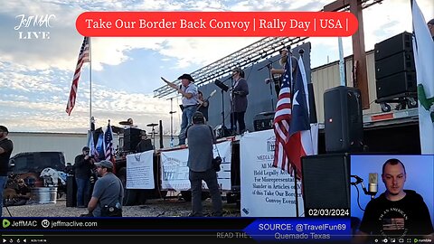 Take Our Border Back Convoy | Rally Day | USA |