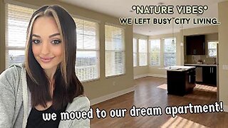 MY (NEW) EMPTY APARTMENT TOUR! *MOVING VLOG*