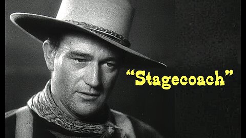 Stagecoach (1939) John Wayne Remastered Western Classic Film