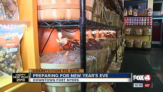 Downtown Businesses Prepare for New Year's Eve in Fort Myers