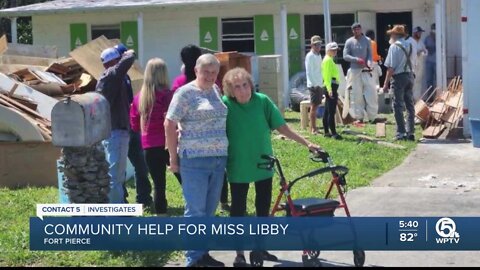 Community helps Fort Pierce woman