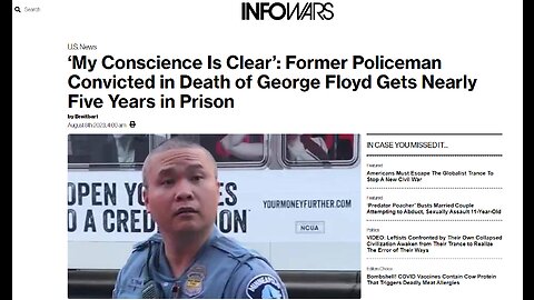 My Conscience Is Clear Former Policeman Convicted in Death of George Floyd🤔🤯