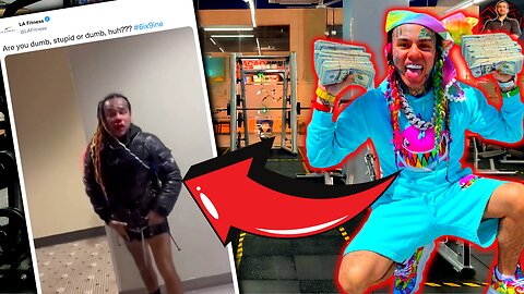 Tekashi 6ix9ine ATTACKED At LA Fitness! Still Labeled a SNITCH After All These Years!