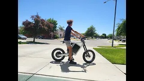 Insta 360 one rs with motorcycle mount on my CS20 sur-ron/super 73 type e-bike