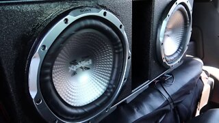 S197 Sound System Two xplode Subwoofers QBOMB Sub Box 2005 - 2009 mustang