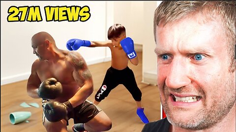 Olympic Boxer Reacts to Viral Kids Boxing Videos