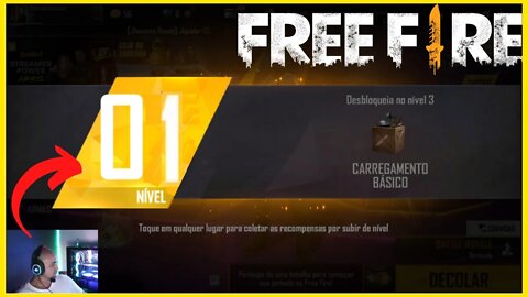 LEVEL 1 FREE FIRE - GARENA FREE FIRE BOOYAH GAMEPLAY