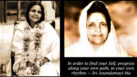 A MANTRA-MEDITATION & HEALING SESSION WITH ANANDAMAYI MA*A GREAT GURU-HEALER-SAINT*