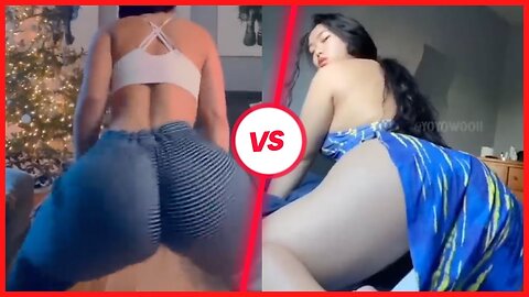 Latin Girls VS Asian Girls - Twerk War🍑🍑🥵