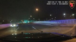 Dash Cam: Milwaukee Police Encounter Wrong-Way Driver