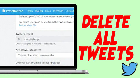 How To Delete All Tweets At Once On Twitter