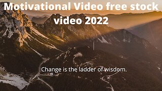 Motivational Video free stock video 2022