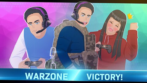 Warzone with wifey! Come chat and chill!