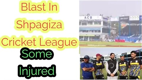 Afghanistan Cricket Board Shapgiza League Resumed After explosion occur// Players are in ground