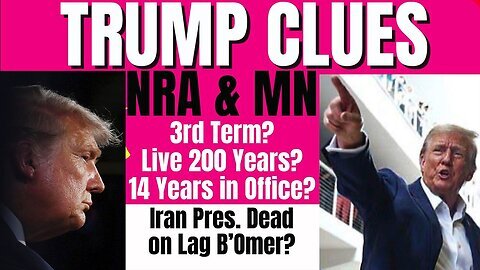 Melissa Redpill Huge Intel May 20: "Trump MN Rally & NRA Speech"