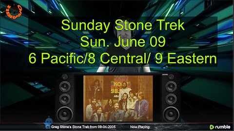 ElevenBravo's Sunday Stone Trek - Progressive Rock, Live Chat & More! 06/09/2024