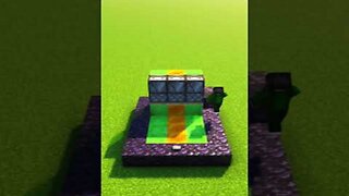 Cool 3x3 Elevator in Minecraft shorts