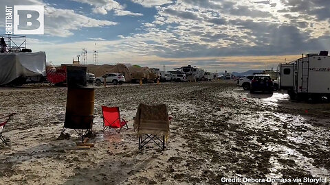STORMING MAN! Burning Man Festival Grounds Swamped by Rain in Nevada Desert