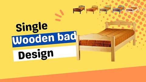 Wooden single bad design