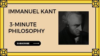 The Life of Immanuel Kant | 3-Minute Philosophy | Peak Intrigue