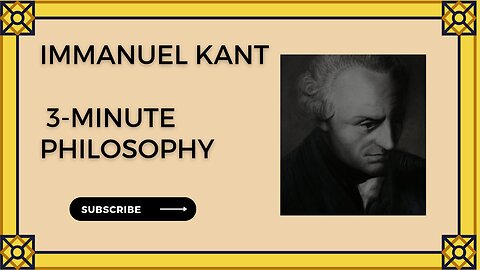 The Life of Immanuel Kant | 3-Minute Philosophy | Peak Intrigue