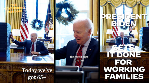 Biden's official video: They really think they are clever and we are stupid.