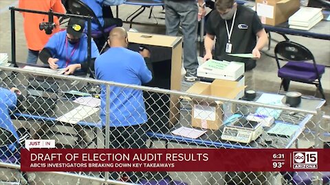 First look at draft of election audit report ahead of Friday release