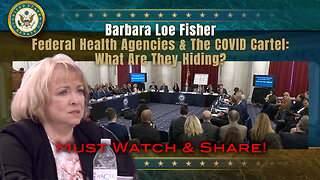Barbara Loe Fisher - Federal Health Agencies & The COVID Cartel: What Are They Hiding?