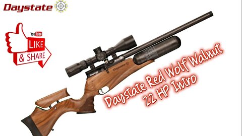 Daystate Red Wolf 22 HP Walnut into