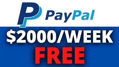 Earn PayPal money doing nothing: ( Make $2000/week fast for free )