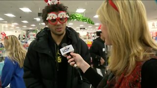 Marquette basketball players take students on shopping spree