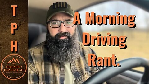 A morning driving rant.