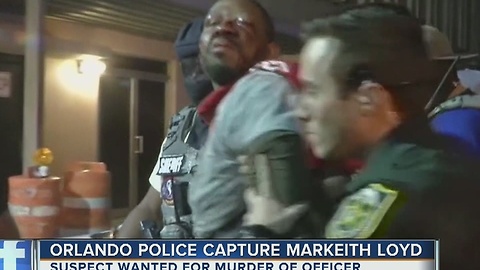 Orlando police capture Markeith Loyd, wanted for murder of officer