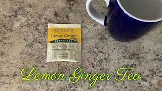 Lemon Ginger Tea #Short