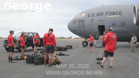 SpaceX NASA and the 204th Airlift Squadron, May 26th, 2020