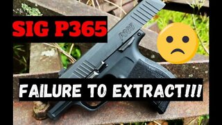 SIG P365-this one is not reliable!