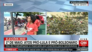 Maceió faz manifestação pró LULA e Rio de janeiro pro Bolsonaro