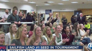 Sailfish Land #1 Seed In Tournament