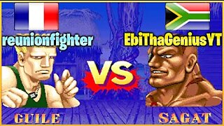 Street Fighter II': Champion Edition (reunionfighter Vs. EbiThaGeniusYT) [France Vs. South Africa]