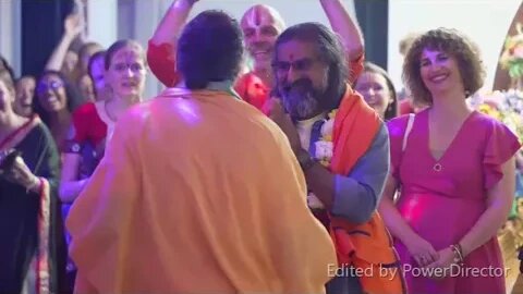 Rama Krishna Hare Vitthala: Guruji animadíssimo em SVD, 2º dia da inauguração do Templo, Junho 2023