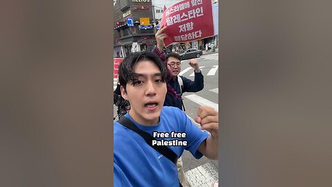 FREE PALESTINE!! from SEOUL 🇰🇷 (South Korea)