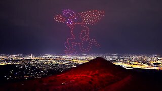 Drone show to replace fireworks for Silver Bells celebration