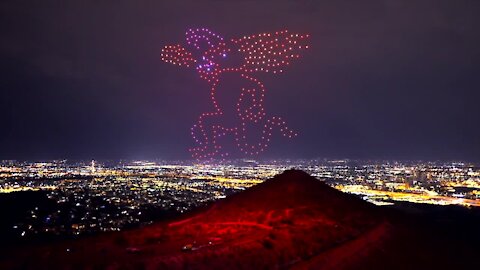 Drone show to replace fireworks for Silver Bells celebration