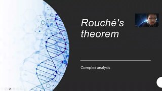 Rouche's theorem proof and examples
