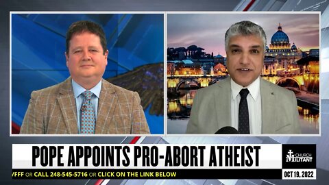 Pope Appoints Pro-Abort Atheist — Dr. Jules Gomes — Brad Eli